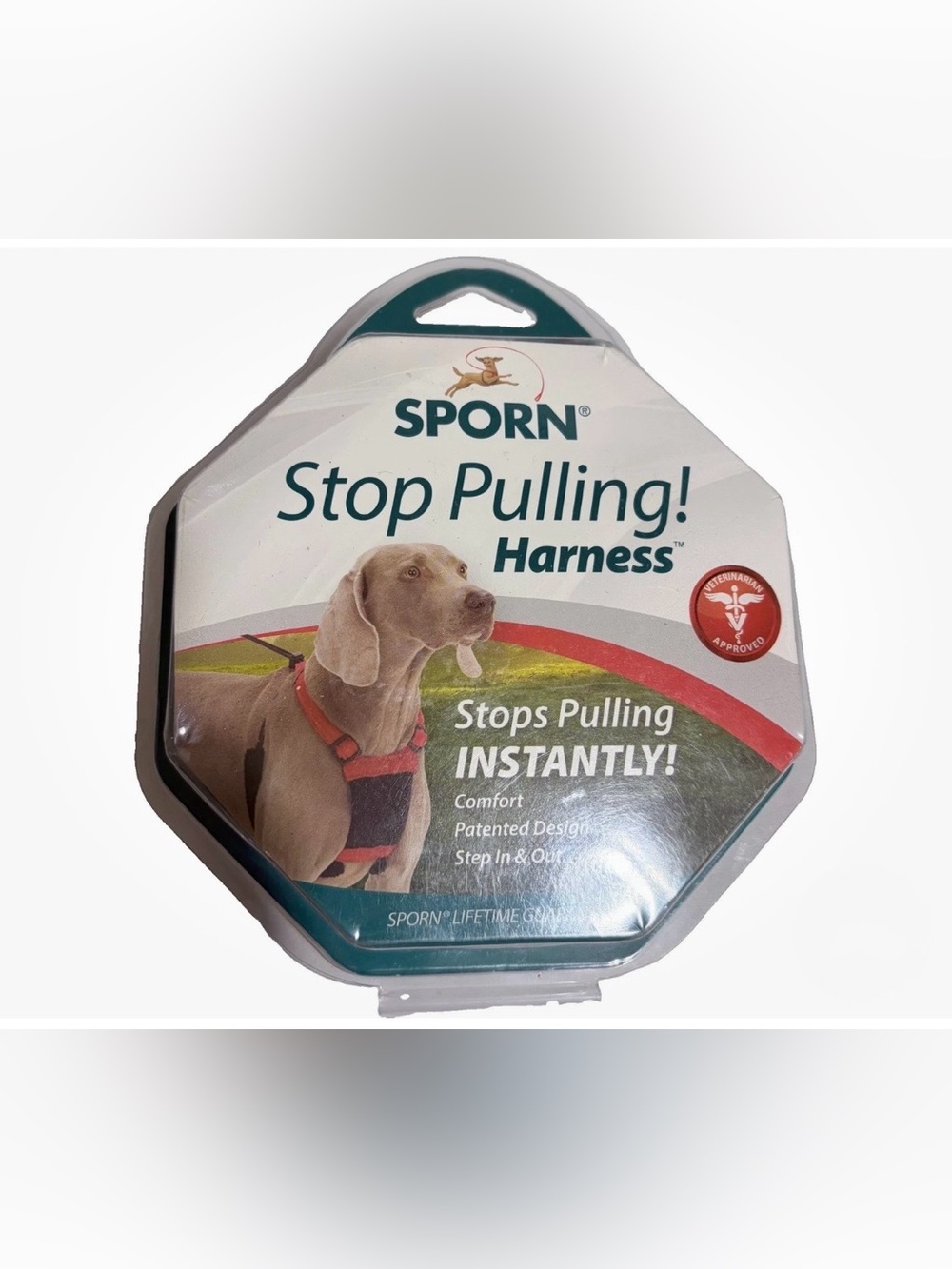 Sporn Stop Pulling Dog Harness black Size L/XL Brand New In Package